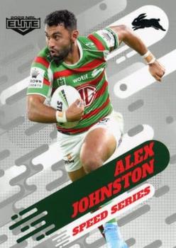 2022 NRL Elite - Speed Series Album #SSA 12 Alex Johnston Front